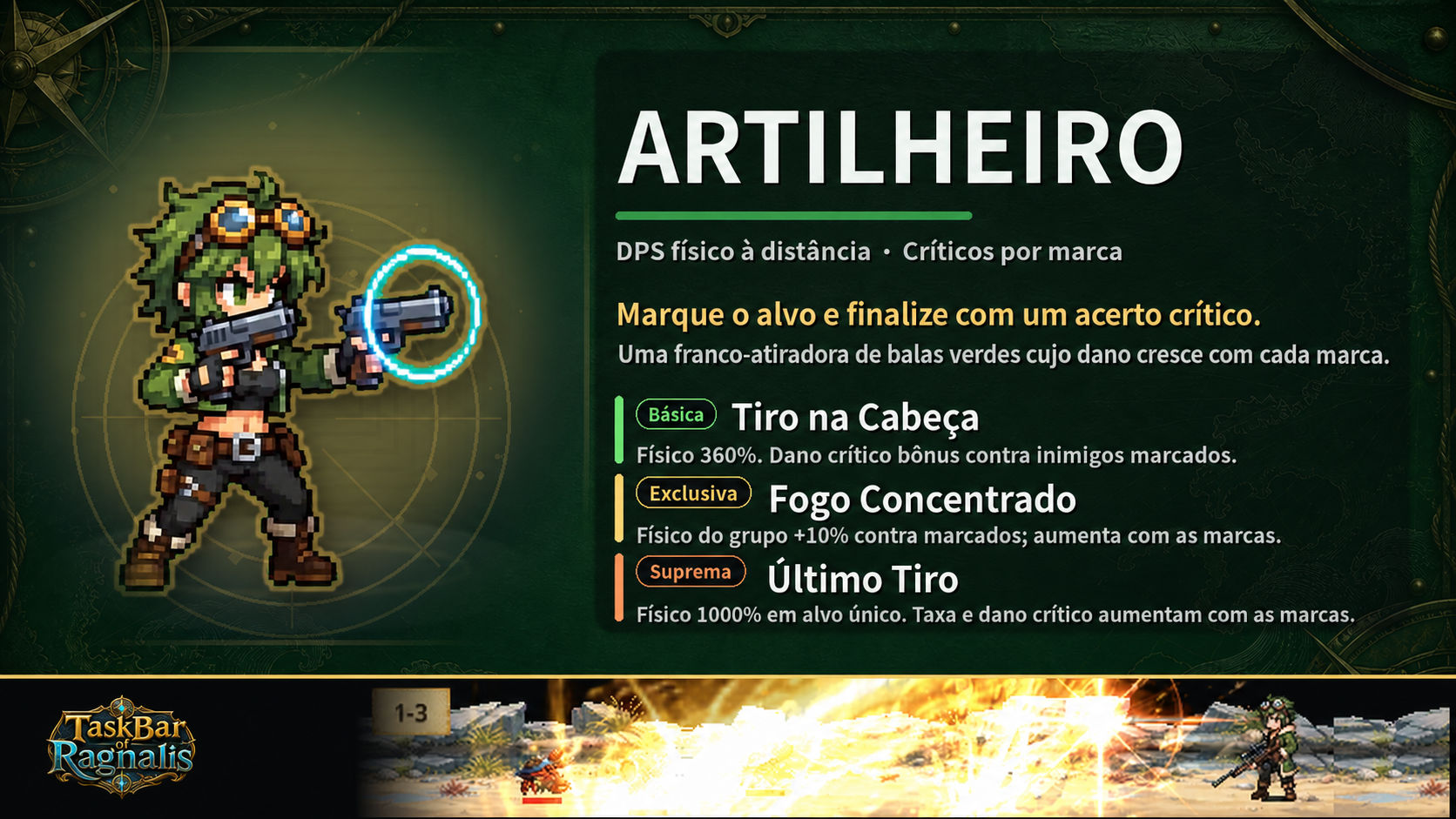 Apresentação da classe Artilheiro