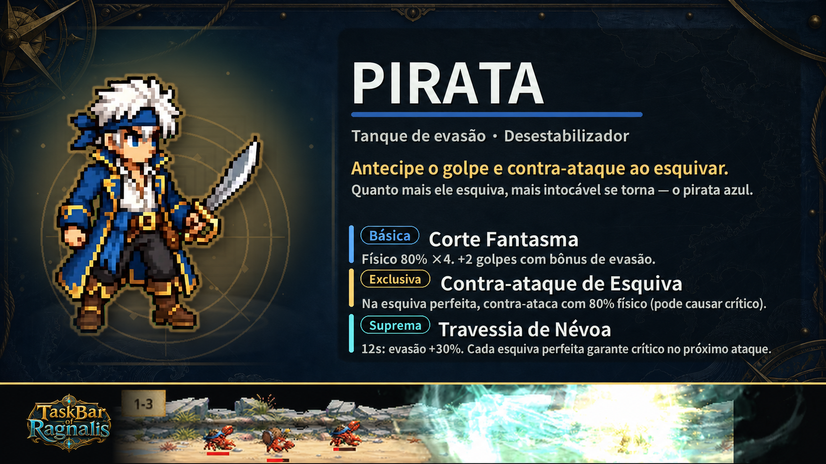 Apresentação da classe Pirata