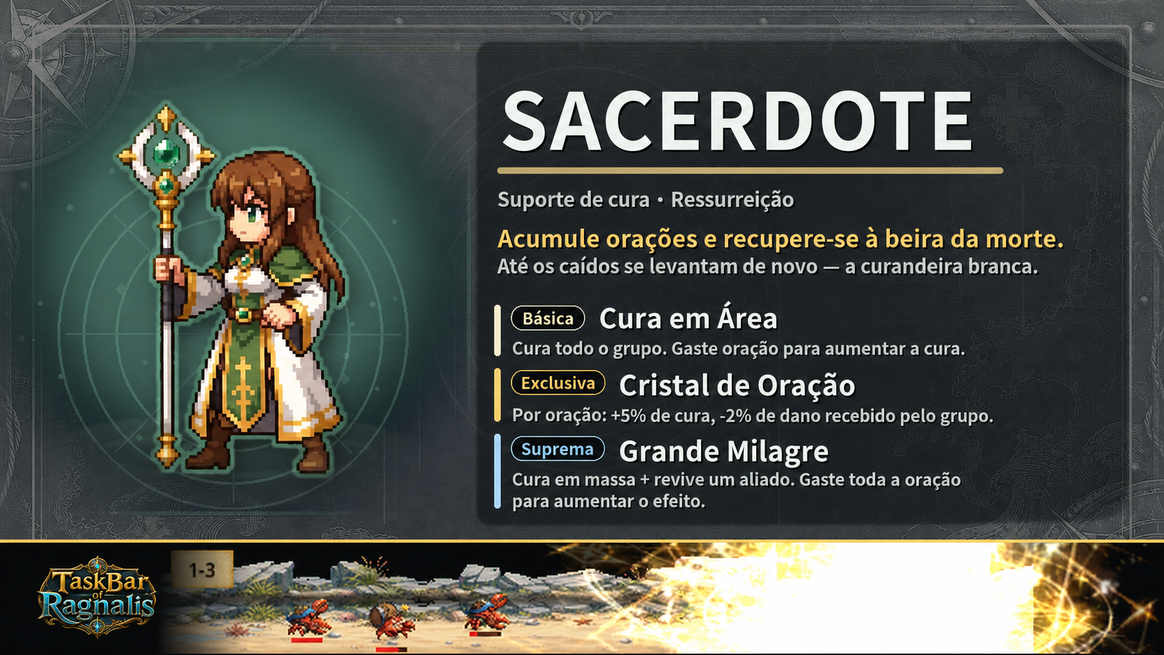 Apresentação da classe Sacerdote